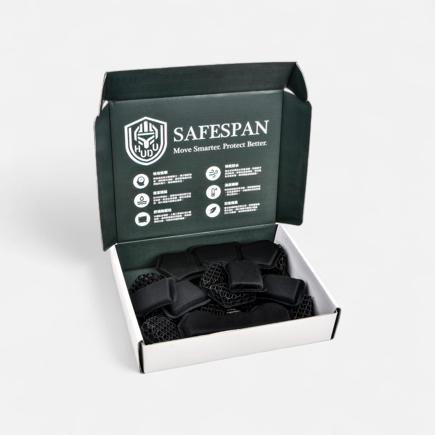 SAFESPAN 完整頭盔墊零件組,依照頭型自由安裝在不同盔型中,傲骨戰術裝備屋