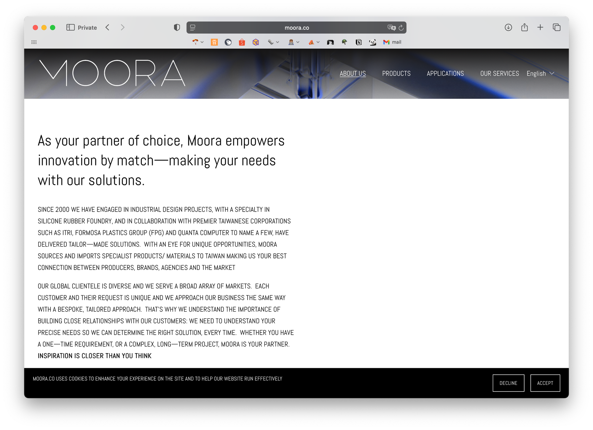 MOORA 專業的戰術材料供應商，傲骨戰術裝備屋