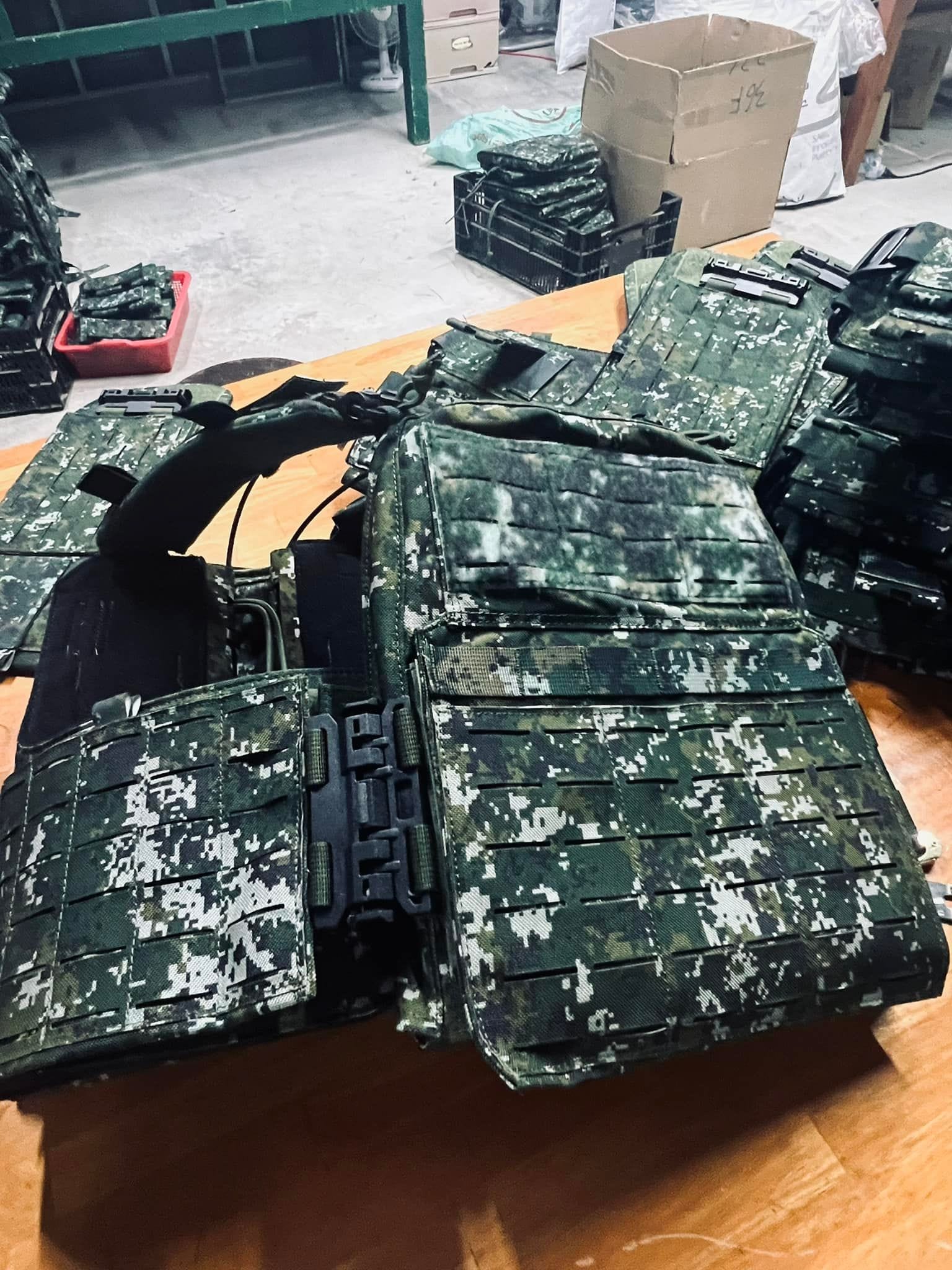 2021 傲骨 CPC 戰術背心，大部分區塊使用雷射切割製作。圖片：傲骨戰術裝備屋