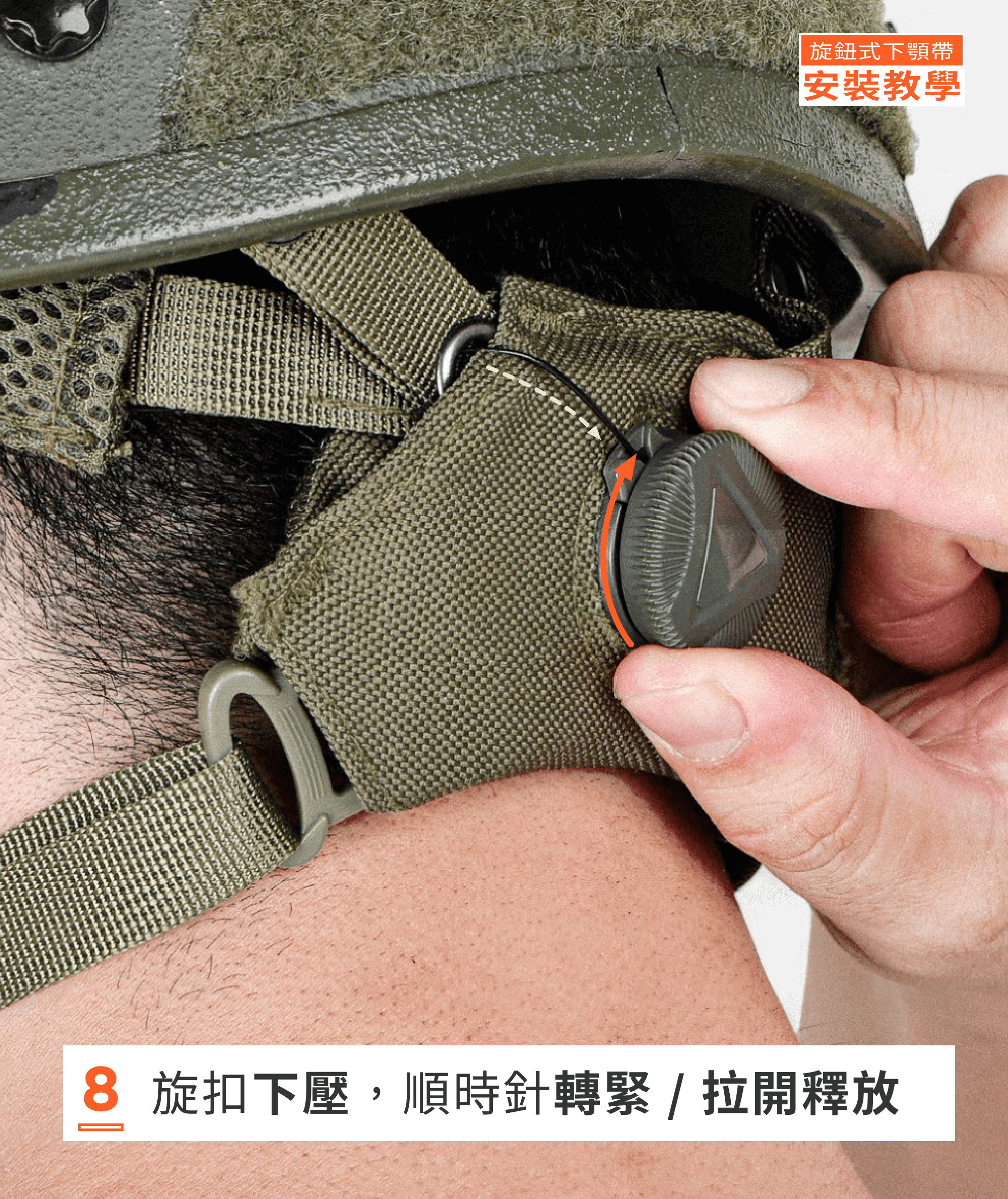 告別晃動！旋鈕式下顎帶 3.0 版安裝指南：3 分鐘打造最完美的頭盔包覆感